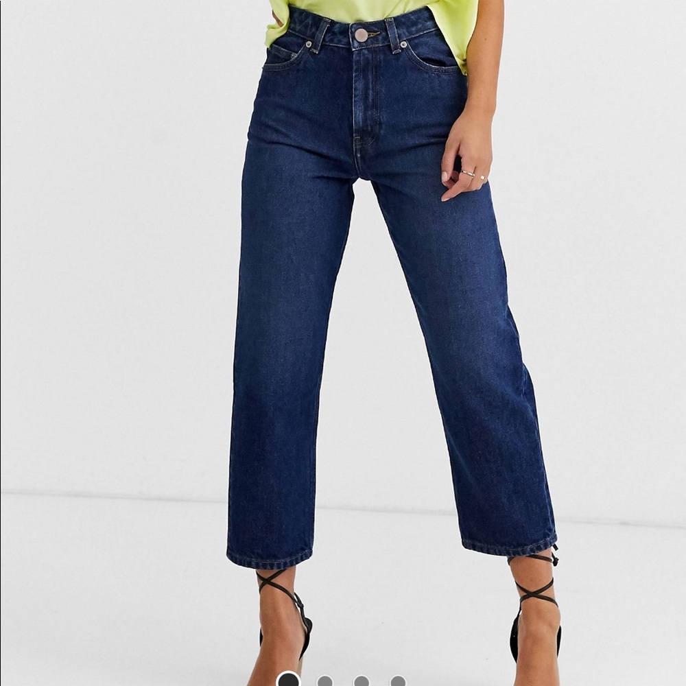 ASOS PETITE Recycled straight leg jean